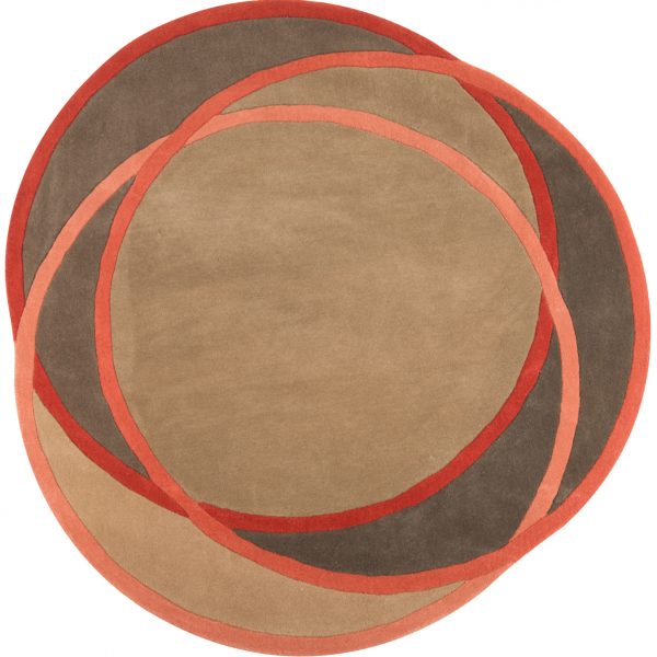 Χαλί Μοντέρνο Circles 200x200 cm