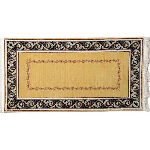 Bedroom Mats Set Elite 2111 Blue - Gold