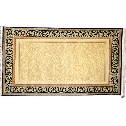 Bedroom Mats Set Elite 2145 Blue - Gold