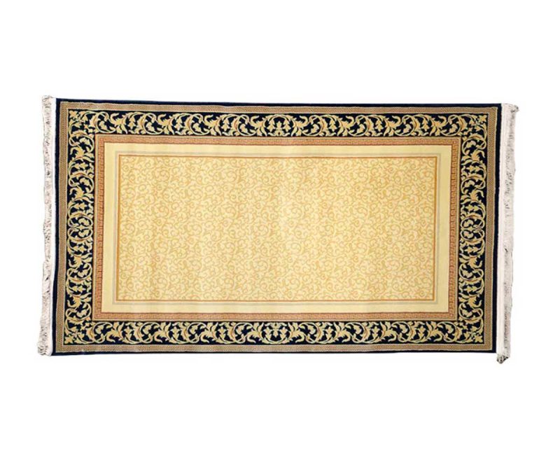 Bedroom Mats Set Elite 2145 Blue - Gold