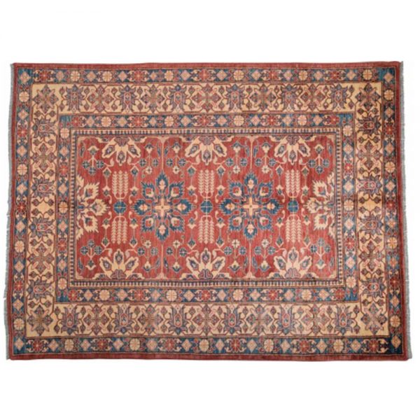 Classic Handmade Carpet Kazak 194 x 254 cm