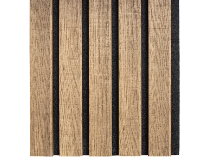 Durawall Acoustic Panel 30x260cm - 65 Dark Oak