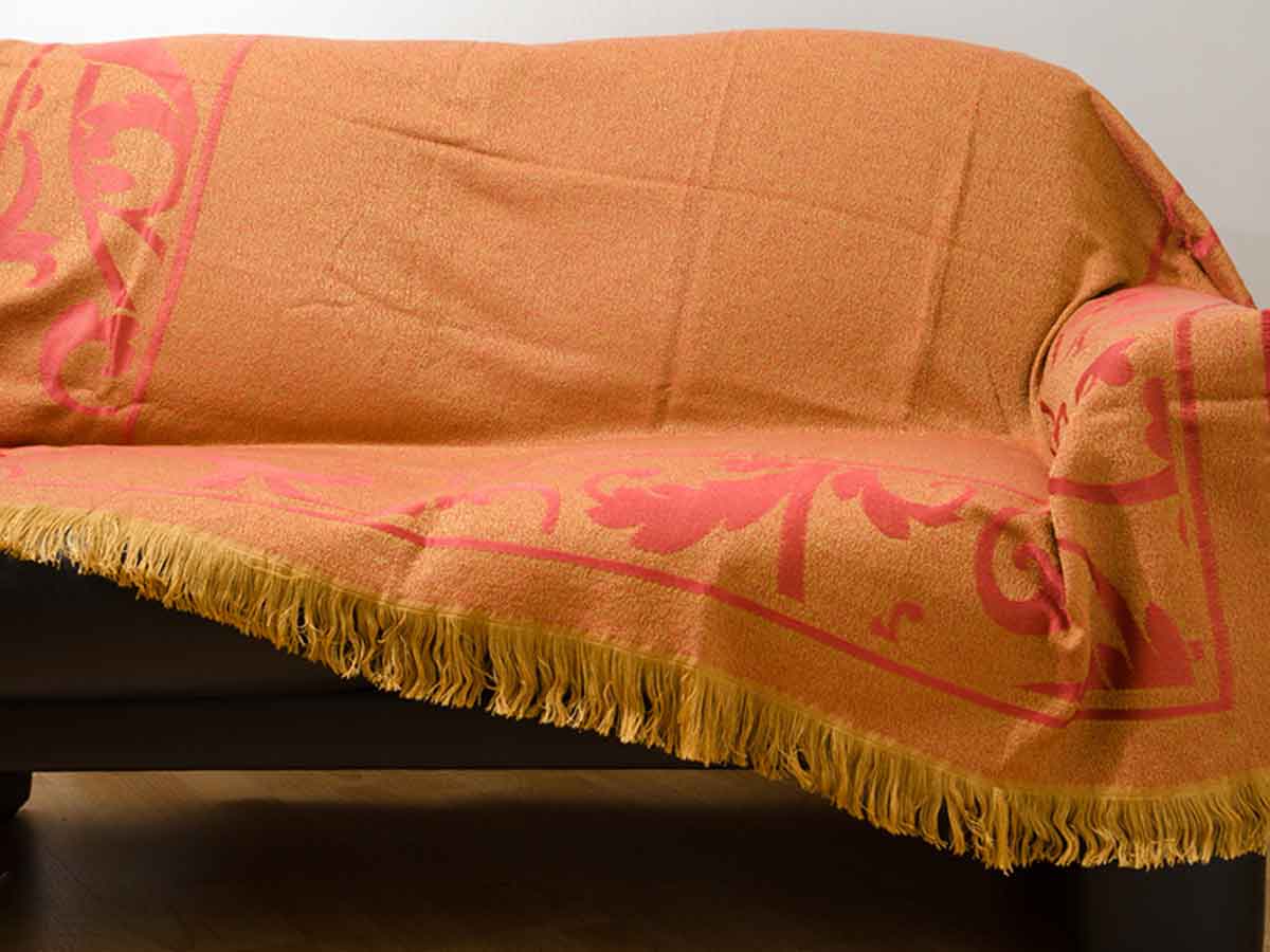 223-21-ΠΑ03-1 Ριχτάρι Chenille Πανό Μπορντό - Image 1