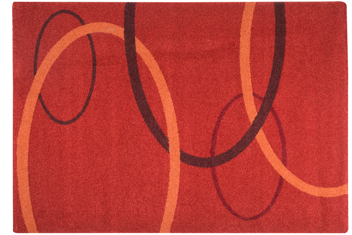 231-2158103-5_160x230__1-1.jpg Χαλί Μοντέρνο Συνθετικό Luxus 2158-103 Κεραμιδί 160x230 - Image 1