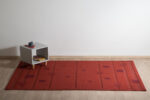 Χαλί Μοντέρνο Συνθετικό Sculpture 2614-407 Κόκκινο 0,80x1,50 - Image 2