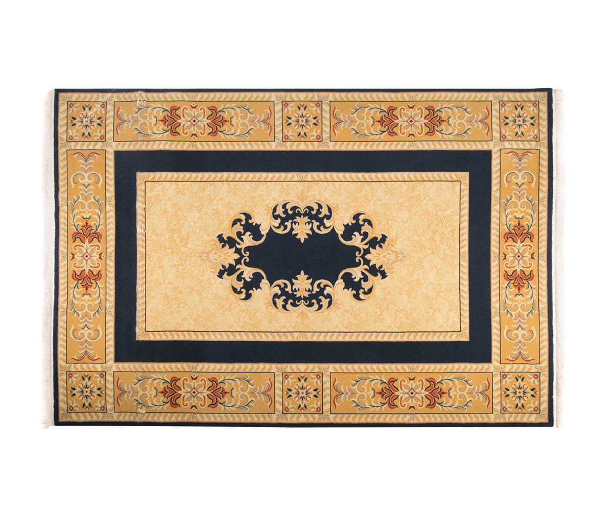 Χαλί-Κλασικό-Ολόμαλλο-Elite-2136-200x300cmμπλεχρυσαφίΤουρκία-1.jpg Χαλί Κλασικό Ολόμαλλο Elite 2136 200x300cm - Image 1