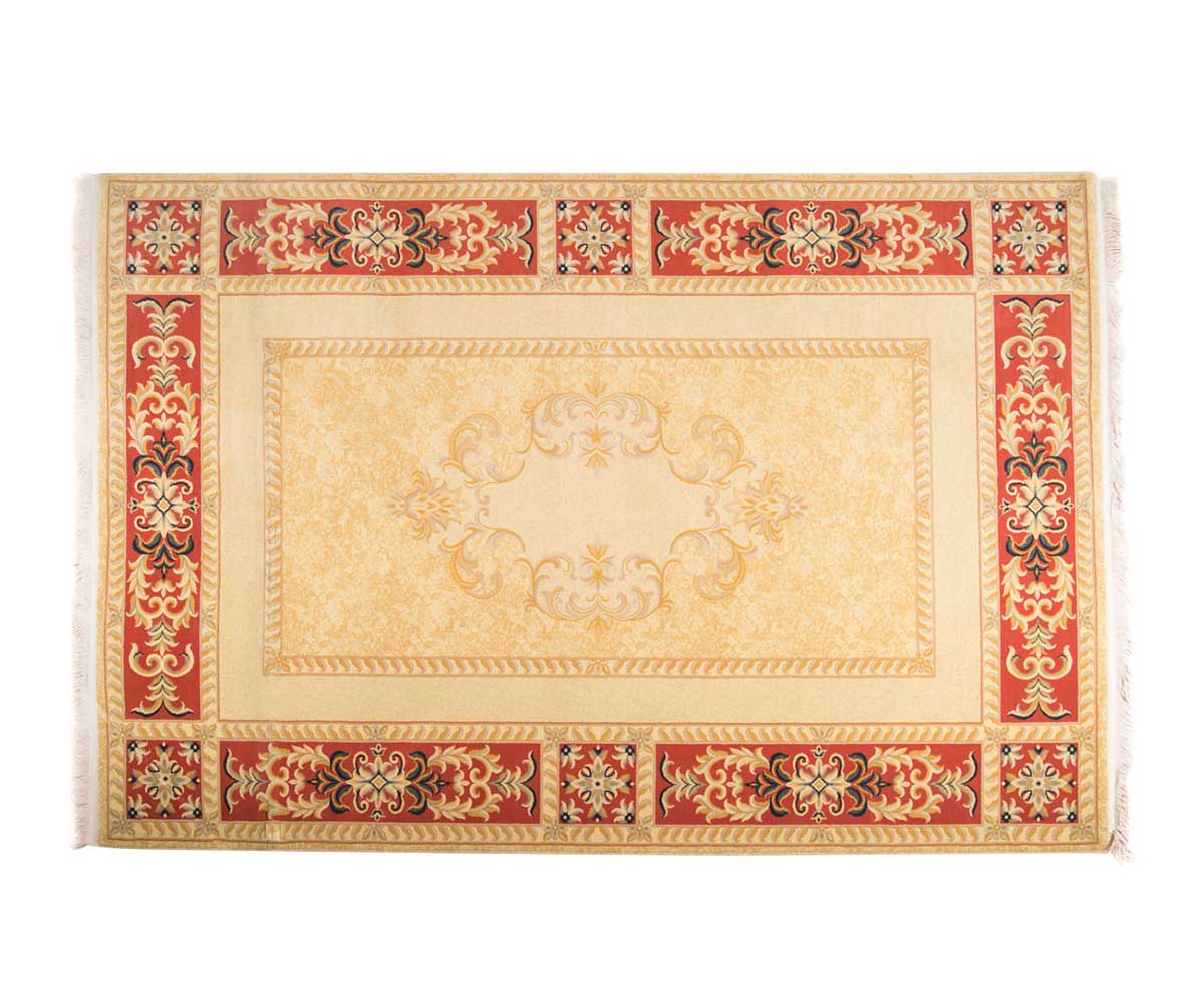 Χαλί-Κλασικό-Ολόμαλλο-Elite-2138-200x300cmμάλλινοχρυσαφίκόκκινοΤουρκία-1-1.jpg Χαλί Κλασικό Ολόμαλλο Elite 2138 200x300cm - Image 1