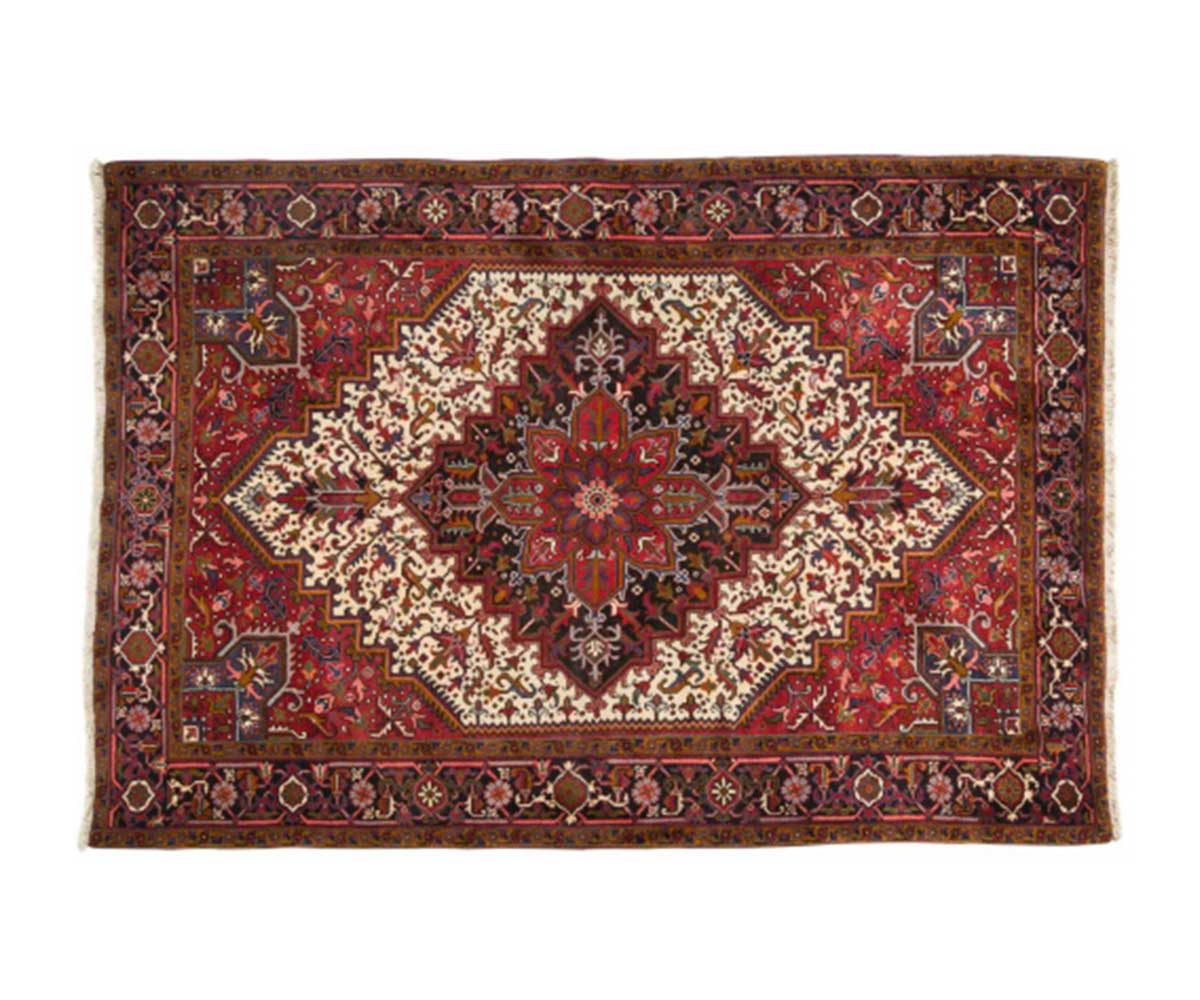 Χαλί-Κλασικό-Χειροποίητο-Heriz-205x289-cm-κόκκινο-μαλλινο-Περσία-1.jpg Χαλί Κλασικό Χειροποίητο Heriz 205x289 cm - Image 1