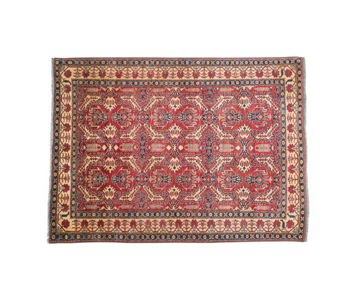 Χαλί-Κλασικό-Χειροποίητο-Shirvan-173x233-μάλλινοκόκκινοΠακιστάν-1.jpg Χαλί Κλασικό Χειροποίητο Shirvan 173x233 cm - Image 1