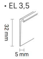 ΚΑΠΑΚΙ ΔΙΑΜΟΡΦΩΤΗ EL35 - 1137 ΛΕΥΚΟ - Image 2